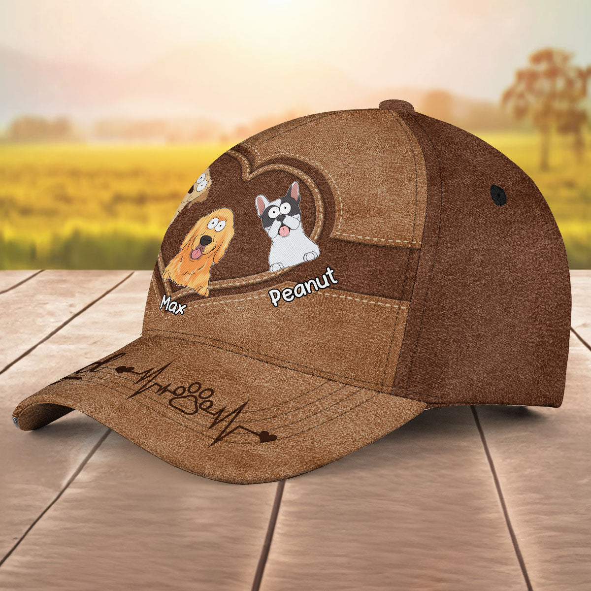 Top-Rated Personalized Custom Cap for the Best Dog Dads