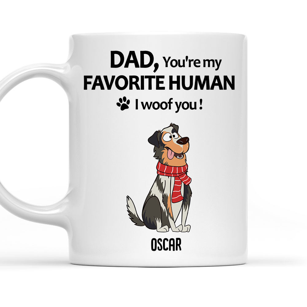 Personalized Custom Coffee Mug - The Ideal Gift for Your Favorite Human and Pet Lovers