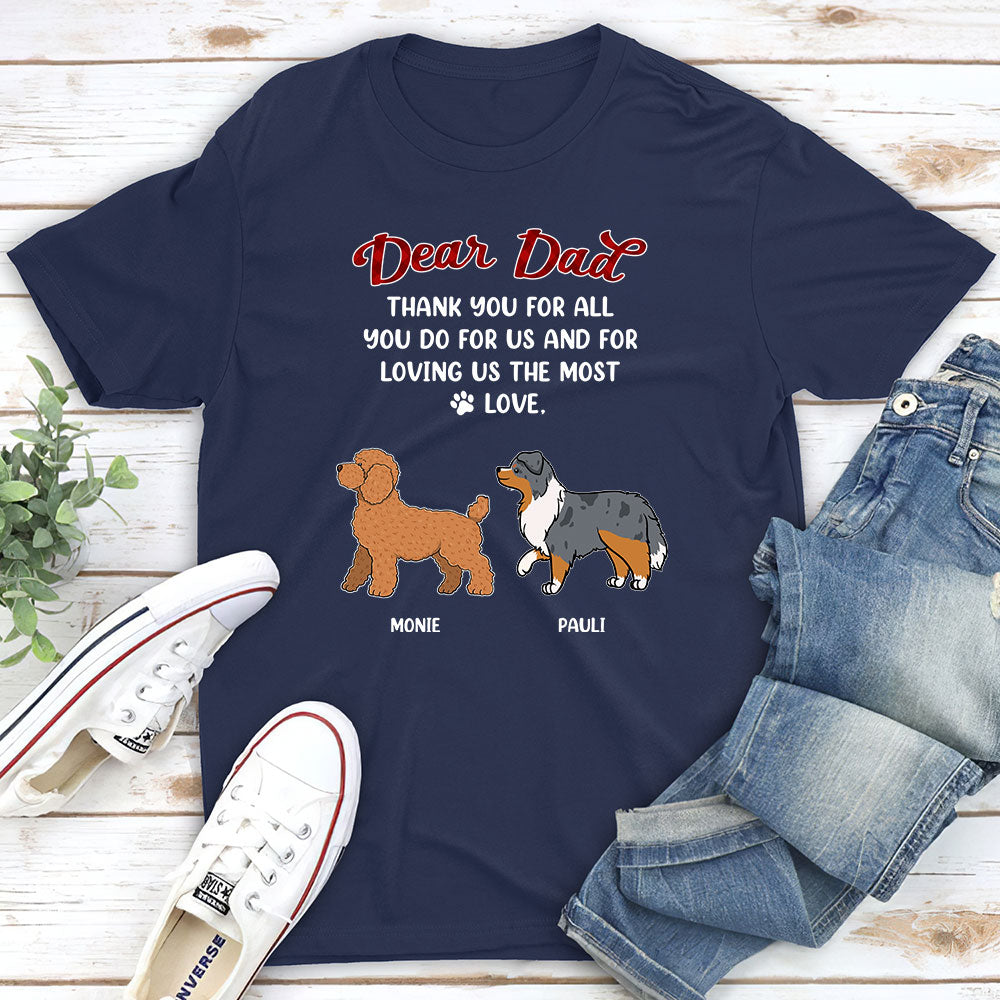 Loving Us - Customizable Unisex Personalized T-shirt for Pet Lovers