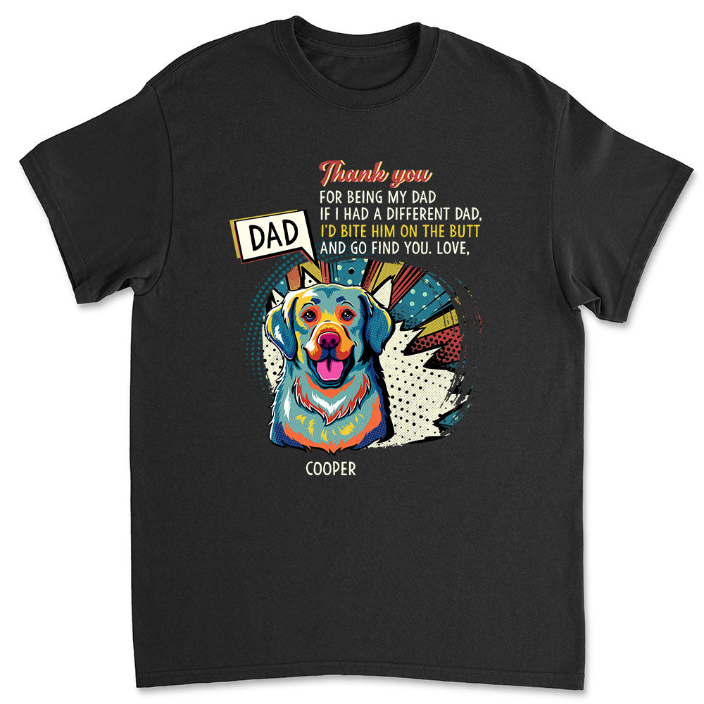 Personalized Custom Unisex 'I Would Bite Her On The Butt' T-shirt for Pet Lovers
