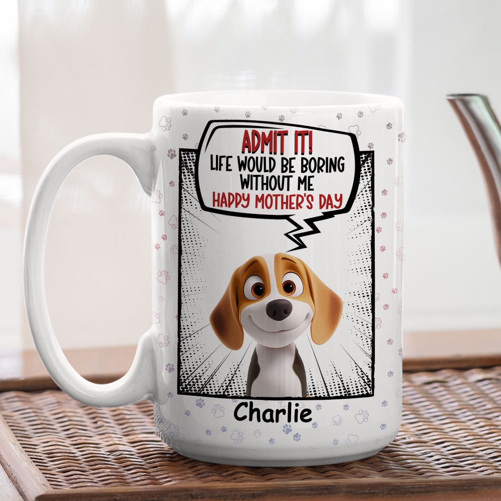 Personalized Custom Mug: Without Us, Without Fun - Ideal for All Beverages