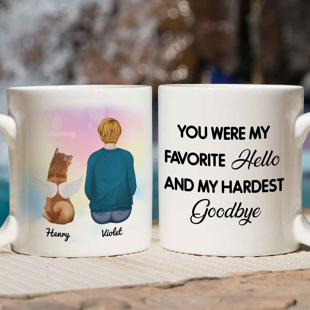Personalized Custom Coffee Mug: A Tribute to Your Favorite Pets and Hard Goodbyes