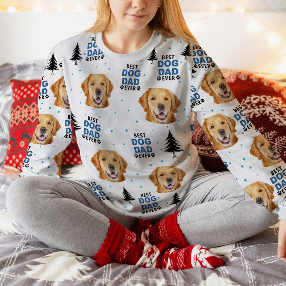Top-Rated Personalized All-Over-Print Fur Dog Mom Sweatshirt