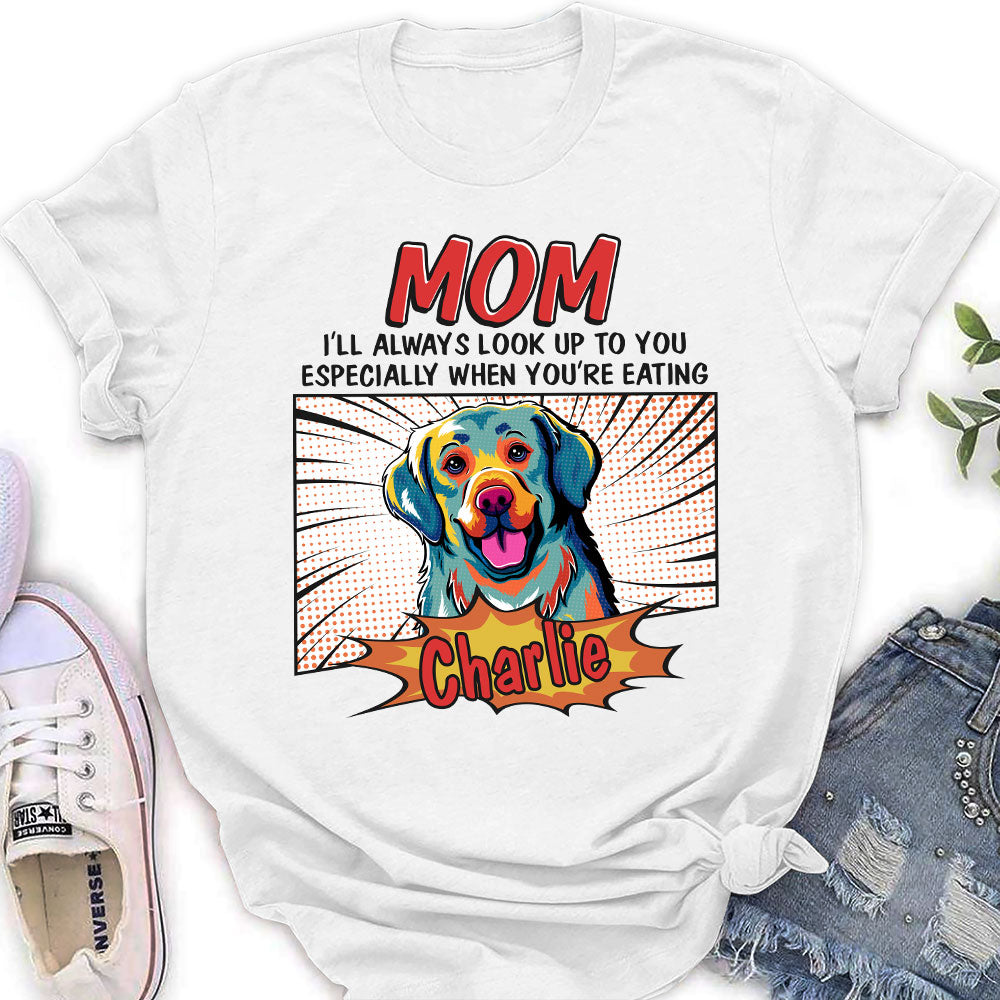 Personalized Pop Art Pet - Themed Women's T - shirt: Ideal Gift for Pet Lovers