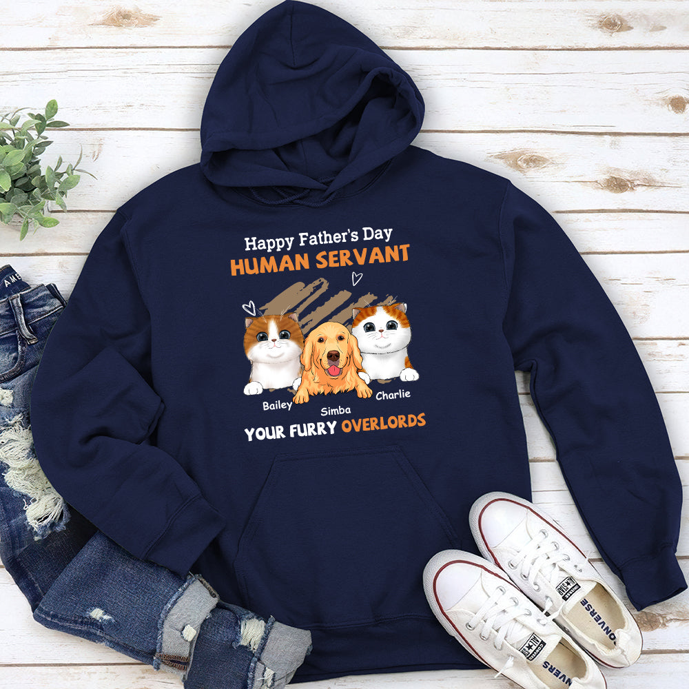 Personalized 'To My Servant' Custom Hoodie - Ideal Gift for Pet Lovers