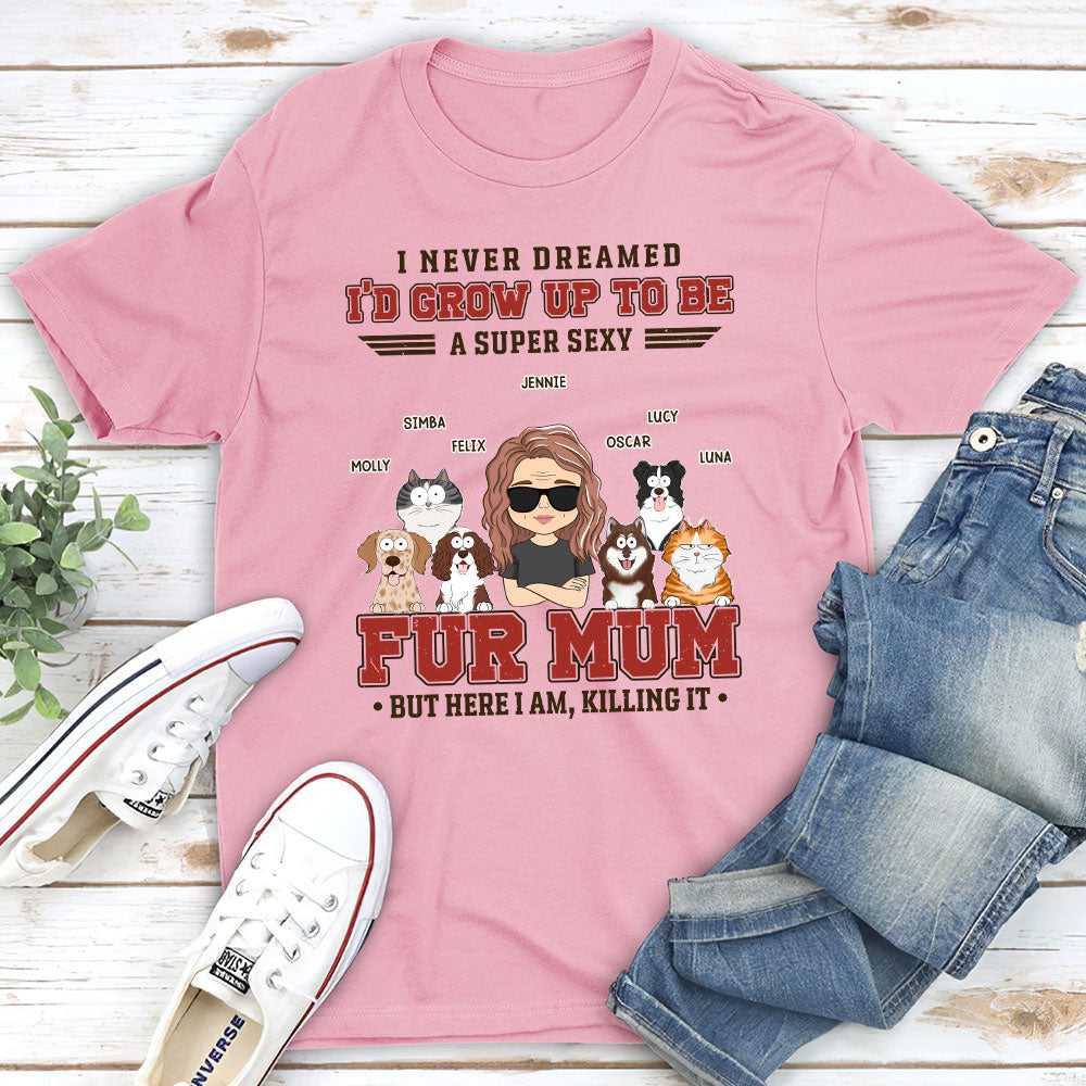 Grow Up To Be 2 - Customizable Unisex Personalized Pet Lover T-shirt