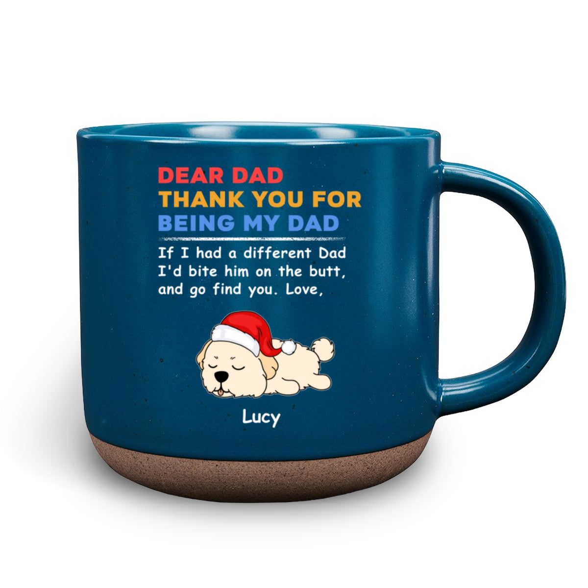 Personalized Custom 'If I Had A Different Mom Dad' Pottery Mug - Ideal Gift for Loved Ones