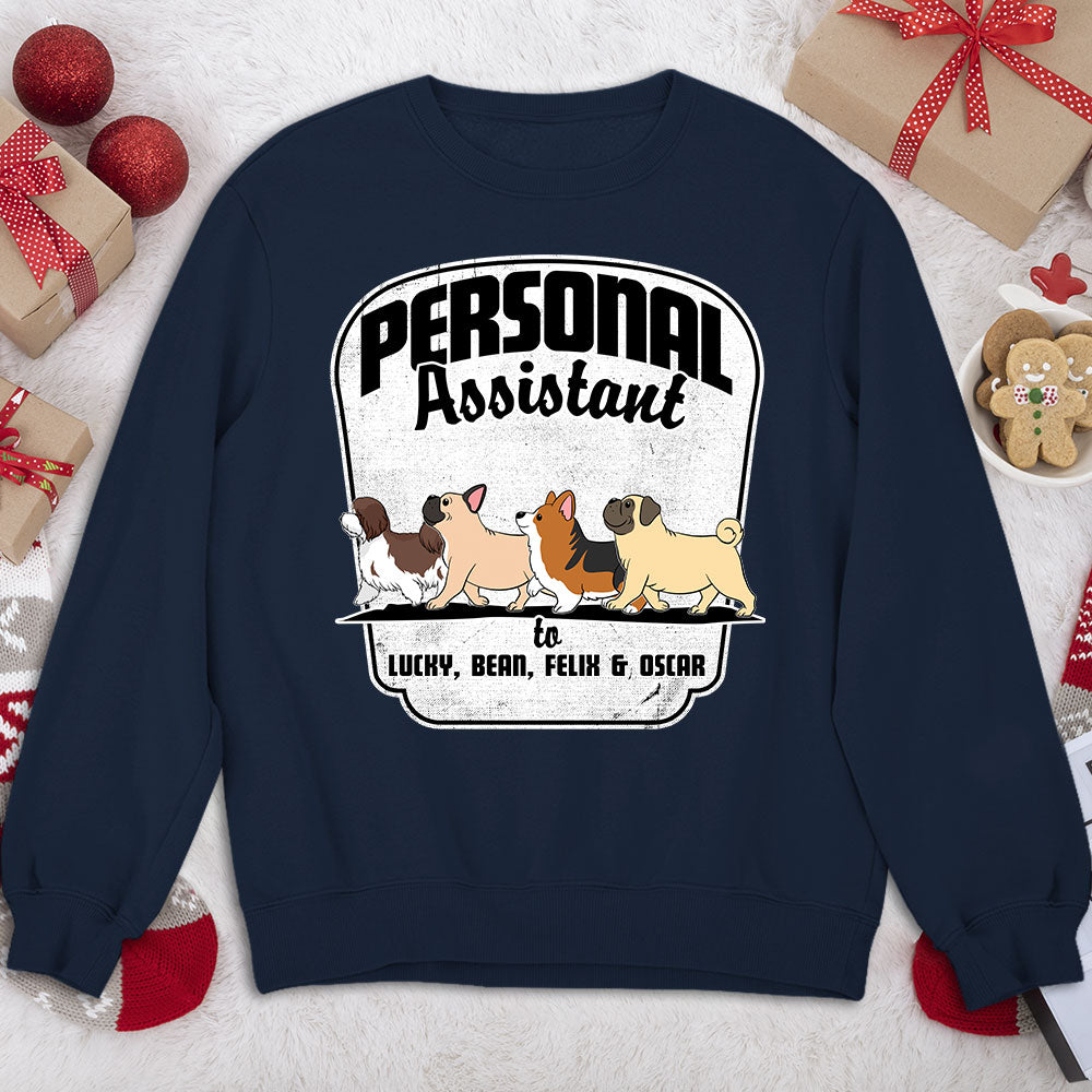 Personalized Custom Pet Lover's Sweatshirt - The Ideal Personal Assistant