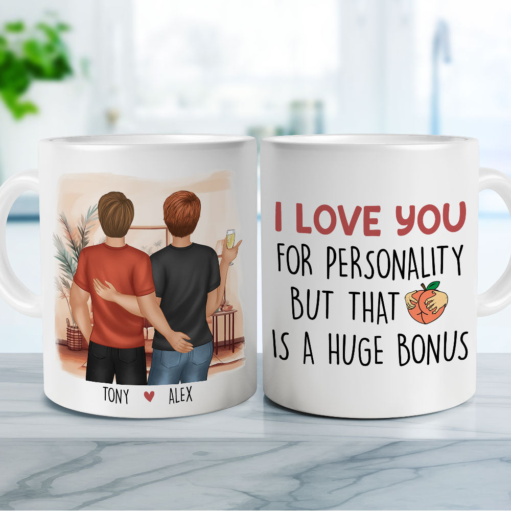 Exclusive Personalized Custom Coffee Mug - Ideal Couple Gift