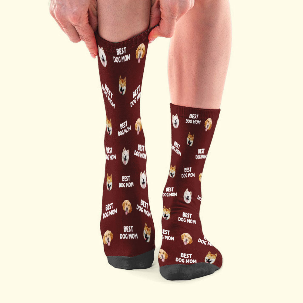 Best Personalized Custom Socks with Mom, Dad, and Pet Faces for Pet Lovers