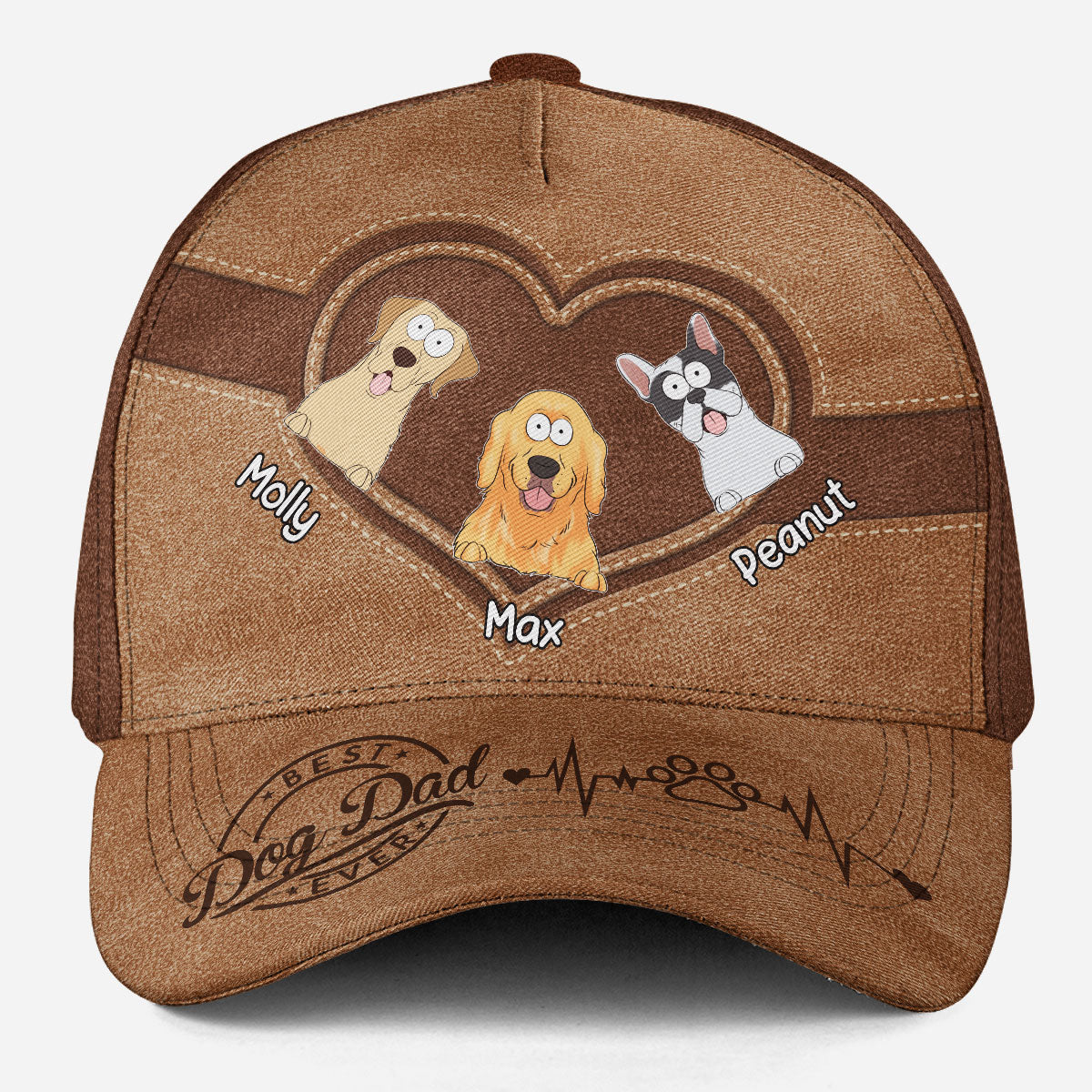 Top-Rated Personalized Custom Cap for the Best Dog Dads
