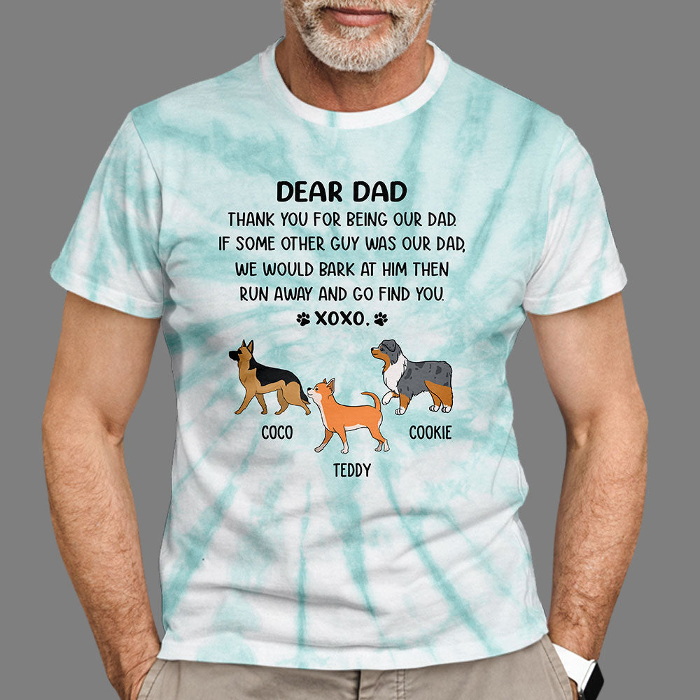 Dear Mom Xoxo - Personalized All-Over Print Custom T-Shirt for Everyday Comfort