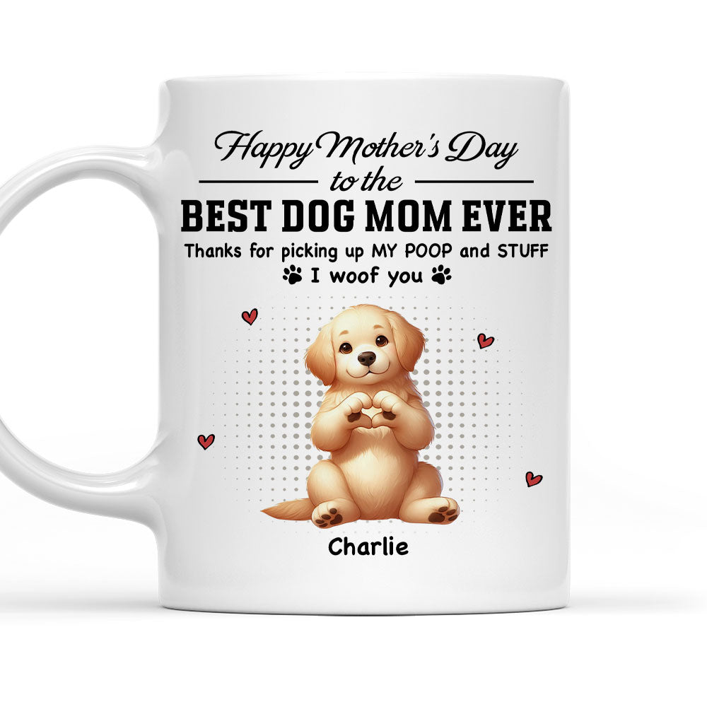 Personalized 'Thanks For Picking My Poop' Coffee Mug - Ideal Gift for Pet Lovers
