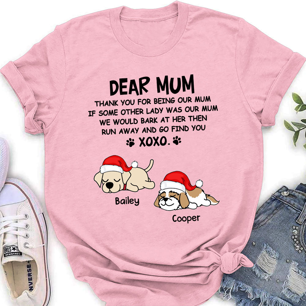 Dear Xoxo Personalized Custom Women's Sleeping T-shirt - Ideal Gift for Pet Lovers