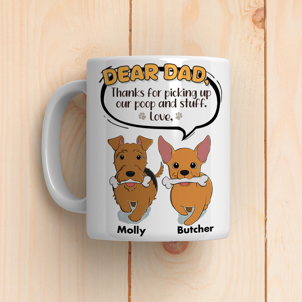Personalized Dog Appreciation Custom Coffee Mug - Ideal Gift for Pet Lovers