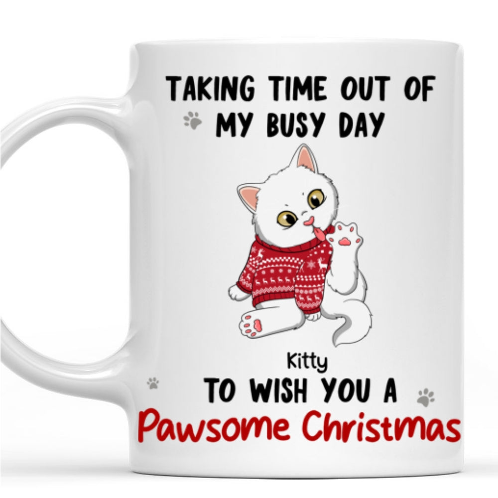 My Busy Day - Customizable Personalized Coffee Mug