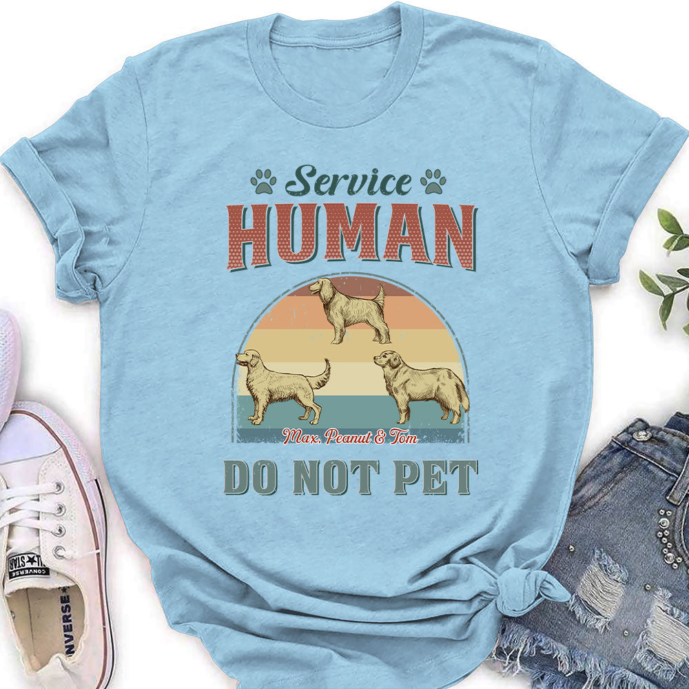 Customizable Women's Personalized Pet Lover T-shirt