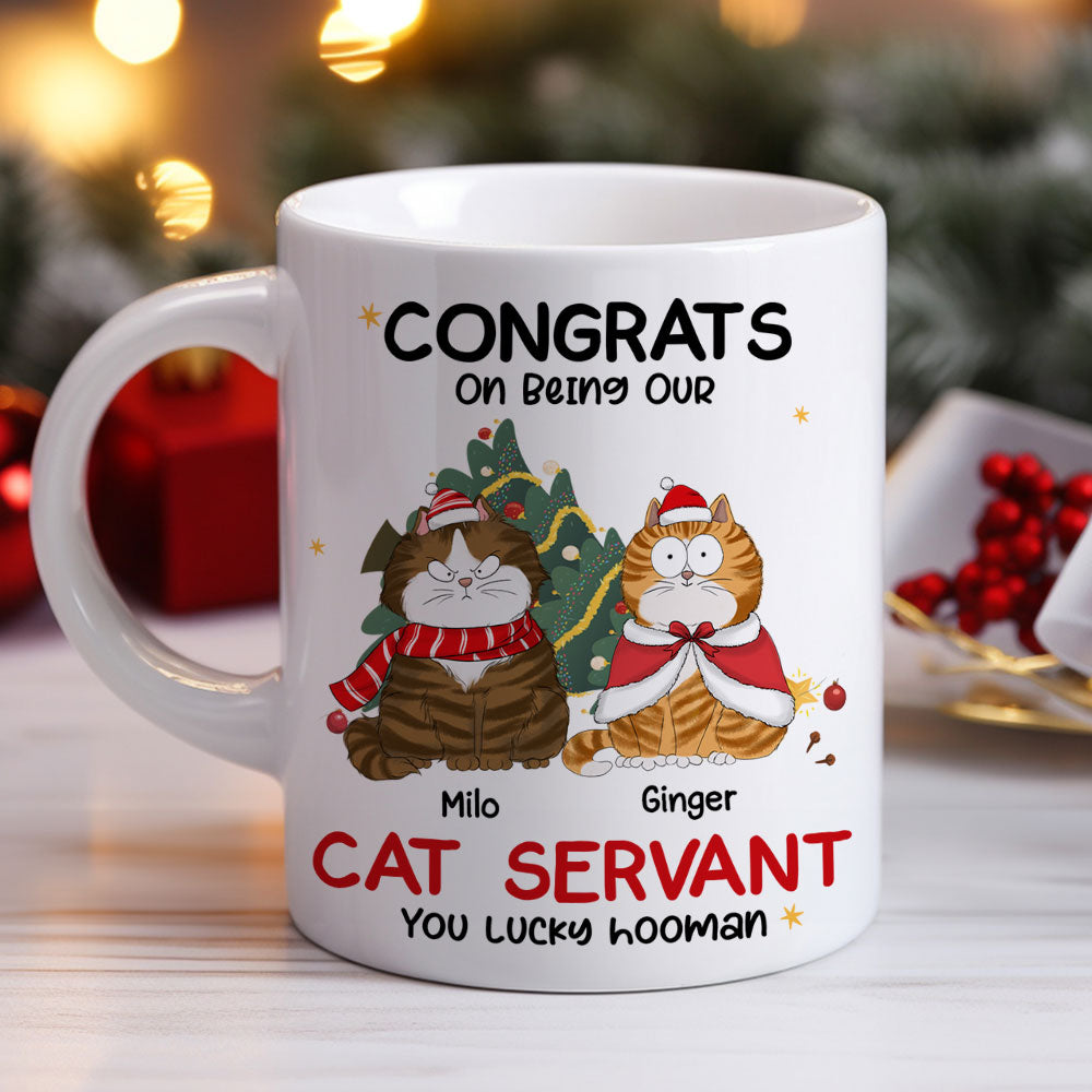 Lucky Hooman - Exquisite Personalized Custom Coffee Mug