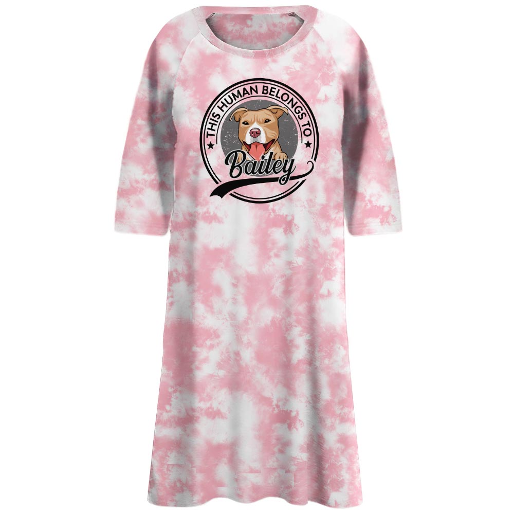 Personalized 3/4 Sleeve Light - Colored Human - Belonging Dress