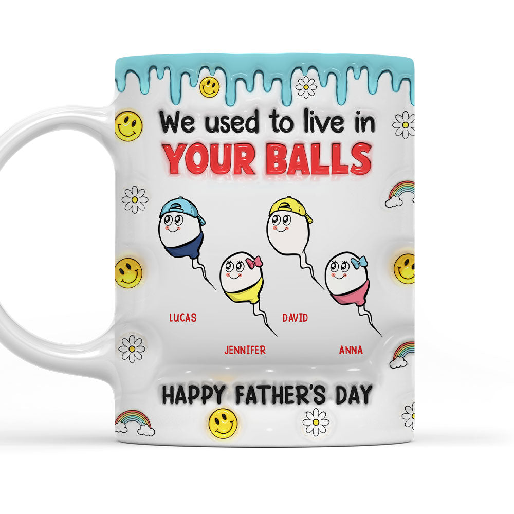 Personalized 3D Inflated Effect Ceramic Mug - A Unique Gift for Loved Ones