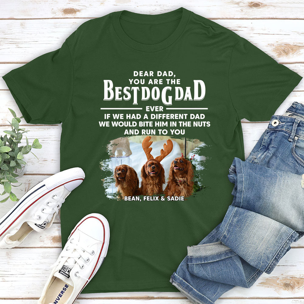 Personalized Custom Unisex Dog Running To You Photo T-shirt - Ideal Gift for Pet Lovers