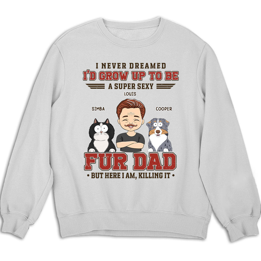 Personalized Custom 'Grow Up To Be 2' Sweatshirt - Ideal Gift for Pet Lovers