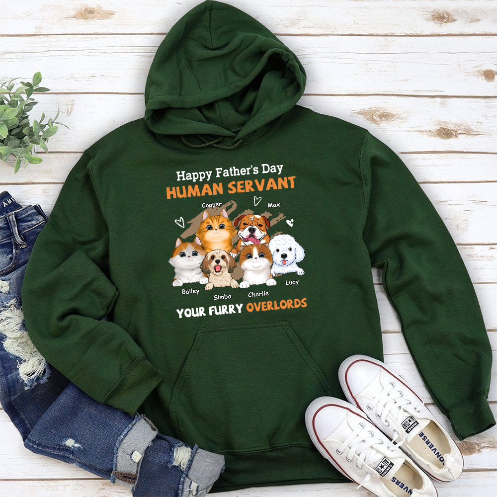 Personalized 'To My Servant' Custom Hoodie - Ideal Gift for Pet Lovers