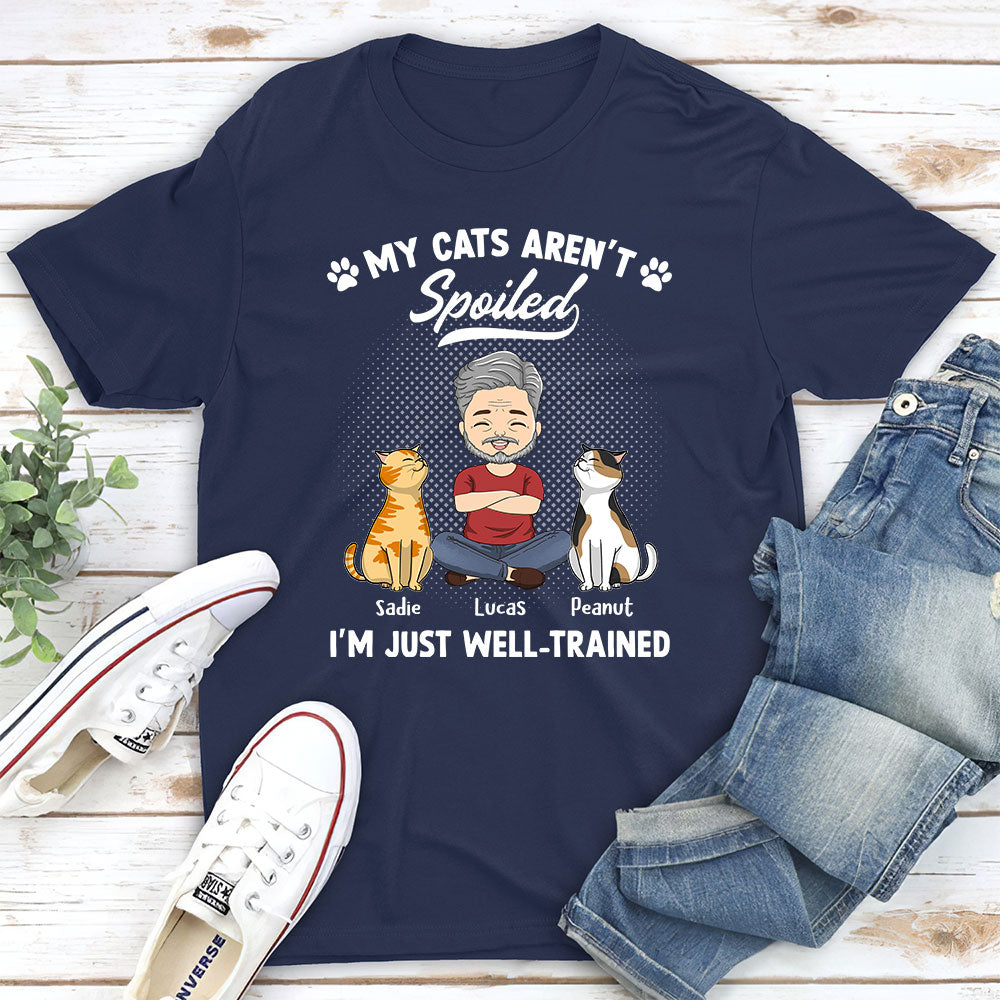 Spoiled Cat - Customizable Unisex Personalized T - shirt for Pet Lovers