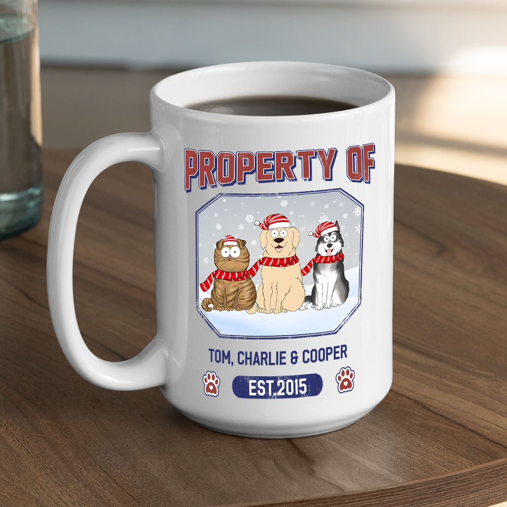 Personalized Custom Pet Lover's Coffee Mug