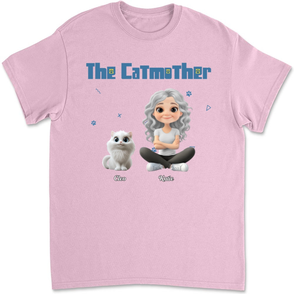 Personalized Unisex 'I Am The Catmother' T-Shirt - Ideal Gift for Pet Lovers