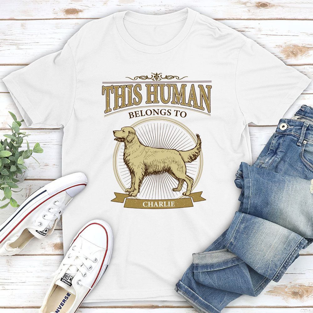 Vintage Personalized Custom Unisex T-shirt - Ideal for Pet Lovers