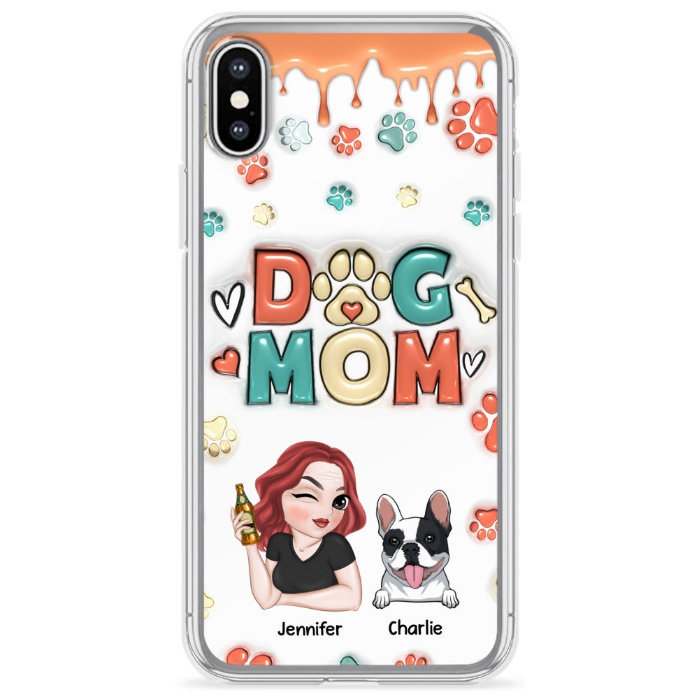 My Adorable Dog - Personalized 3D Inflated Effect Custom Phone Case