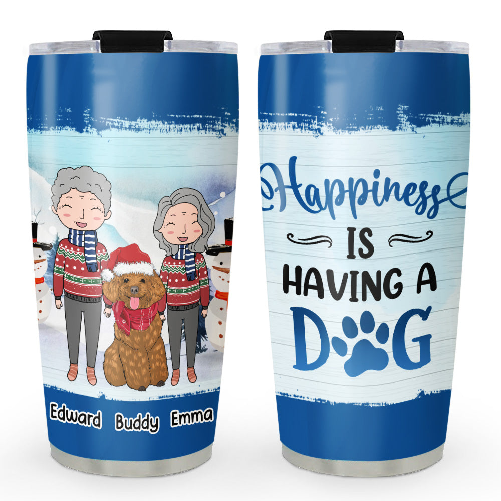 Personalized Custom Dog - Themed Tumbler for Ultimate Happiness