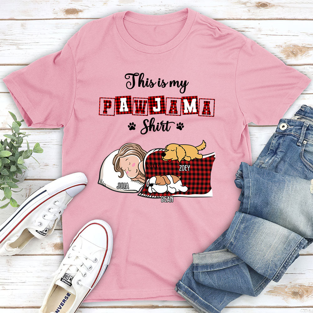 My Sleepshirt Ver 2 - Personalized Custom Unisex Pet Lover T - shirt