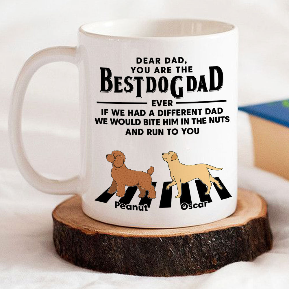 Personalized Custom 'Dogs Run To You' Coffee Mug - Ideal Gift for Pet Lovers
