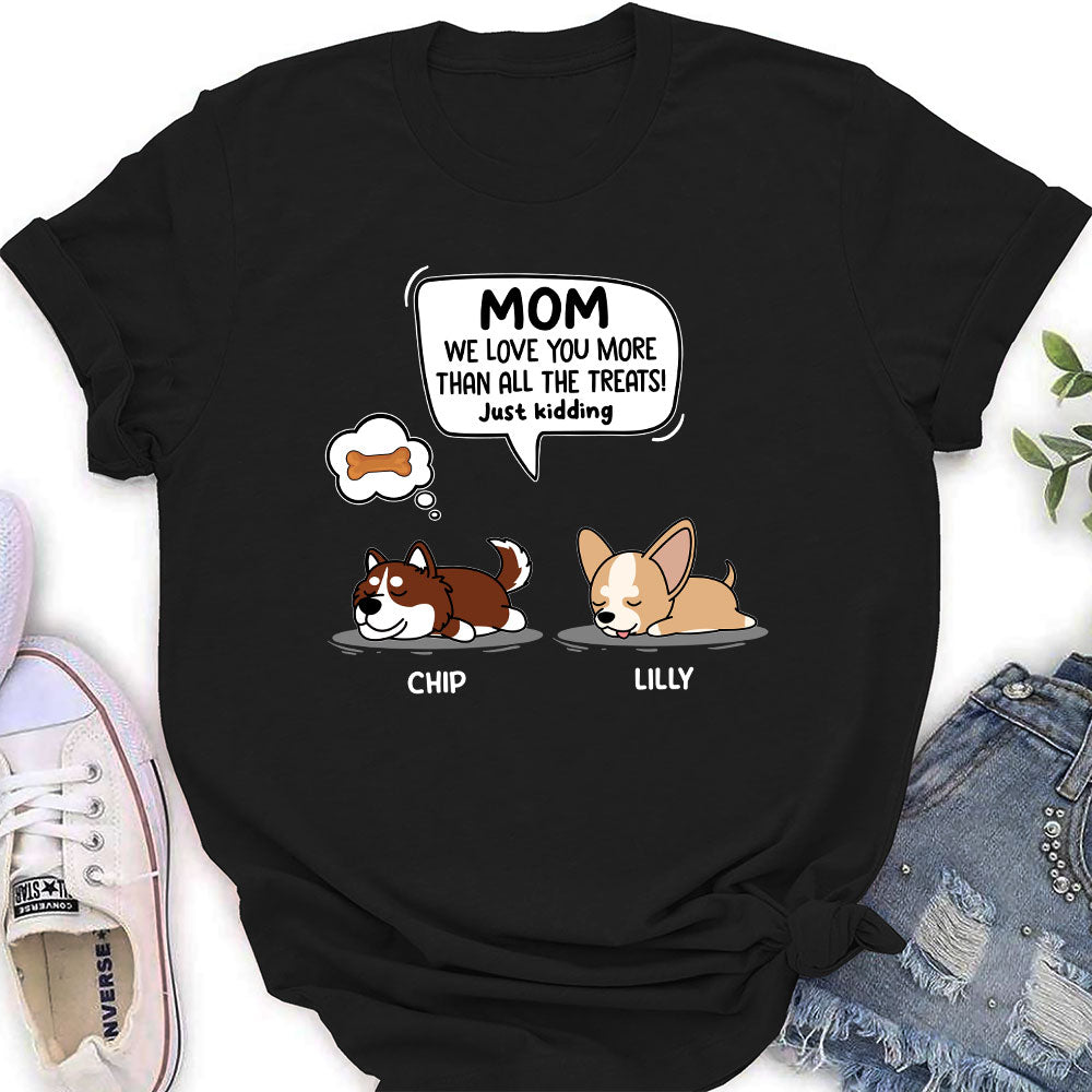 Just Kidding 2 - Customizable Personalized Women's Pet Lover T-shirt