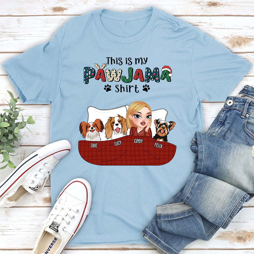 Customizable Pawjama Unisex T-shirt - Ideal Gift for Pet Lovers