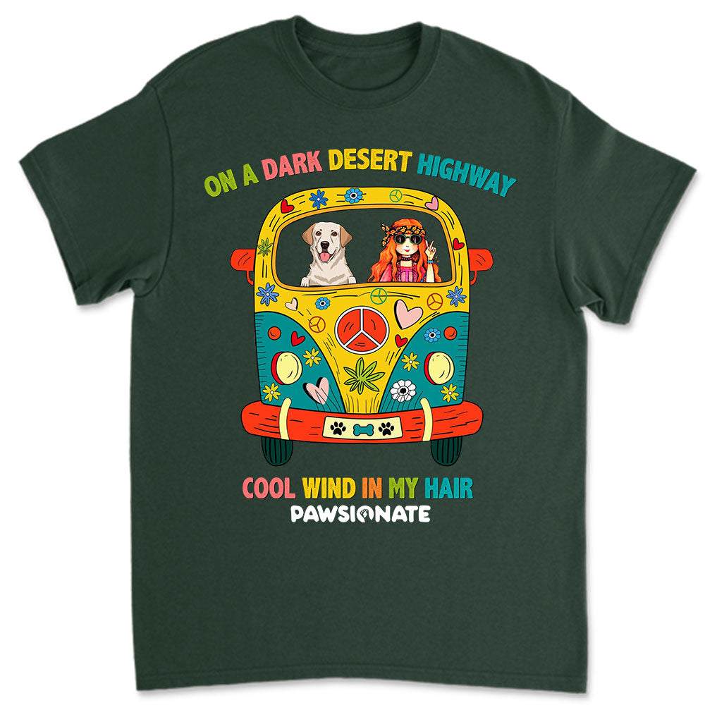 Cool Wind In My Hair - Personalized Custom T - Shirt for Pet Lovers