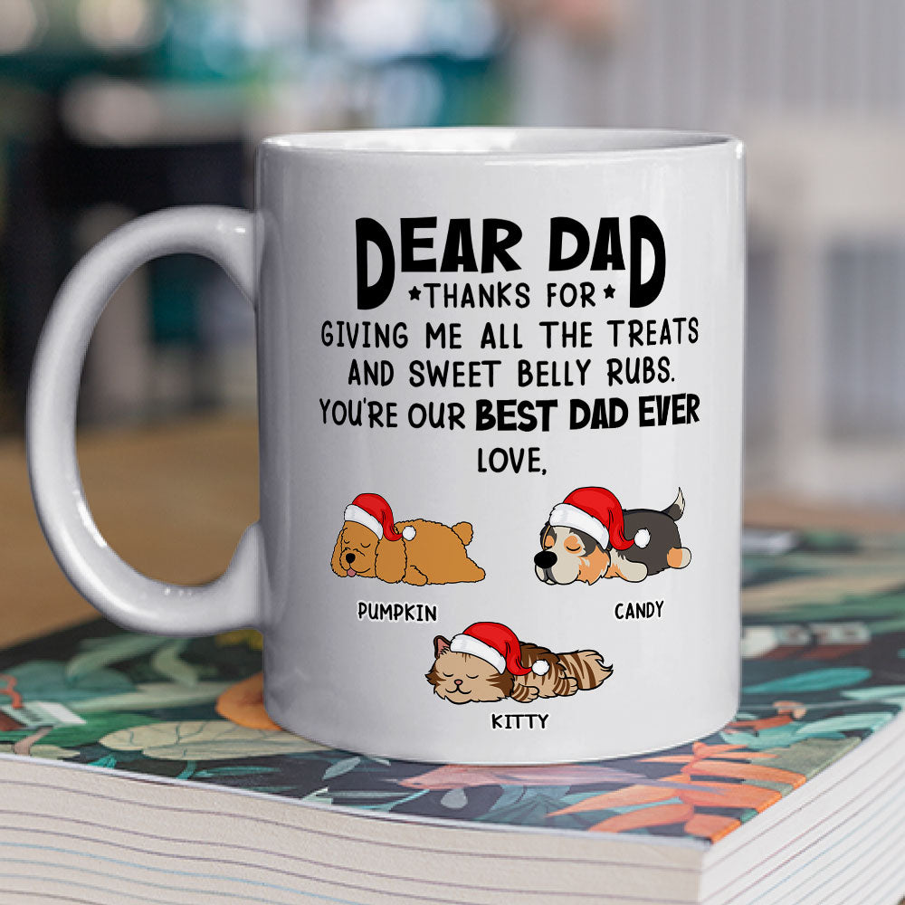 All The Treats 2 - Customizable Personalized Coffee Mug for Pet Lovers