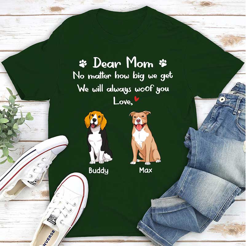 Always Woof You - Customizable Unisex Personalized T - shirt for Pet Lovers