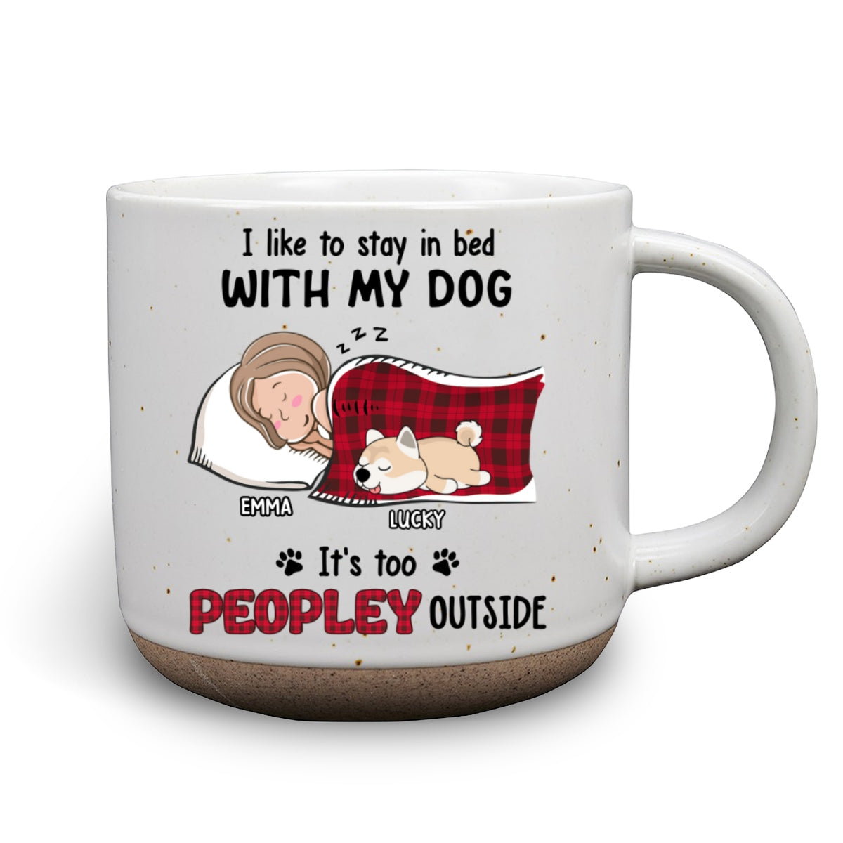 Personalized Custom Ceramic Mug for Cozy Bedtime Beverages