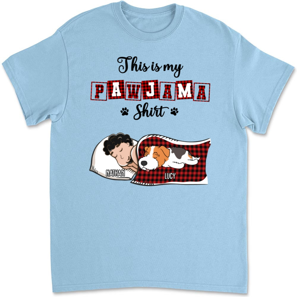 My Sleepshirt Ver 2 - Personalized Custom Unisex Pet Lover T - shirt