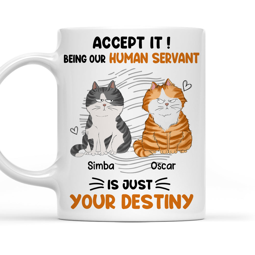 Accept It - Customized Personalized Coffee Mug for Pet Lovers