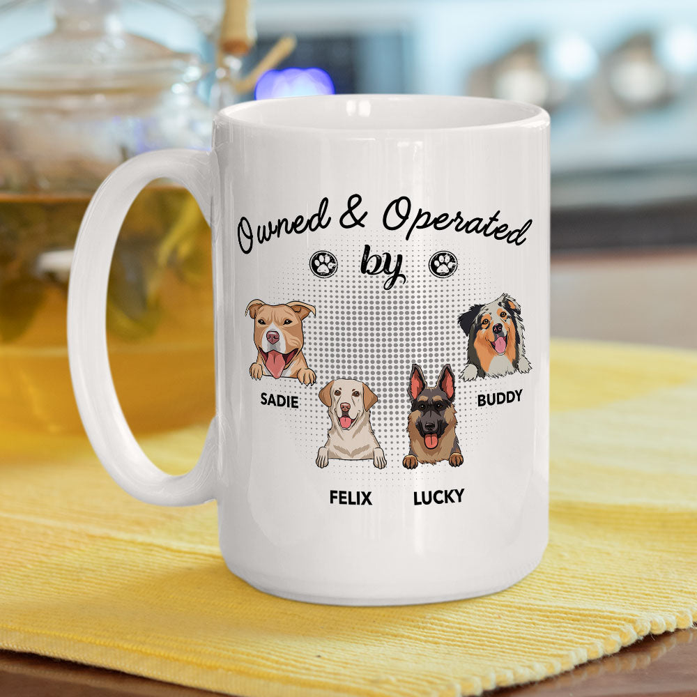 Customizable Dog - Themed Personalized Coffee Mug for Pet Lovers