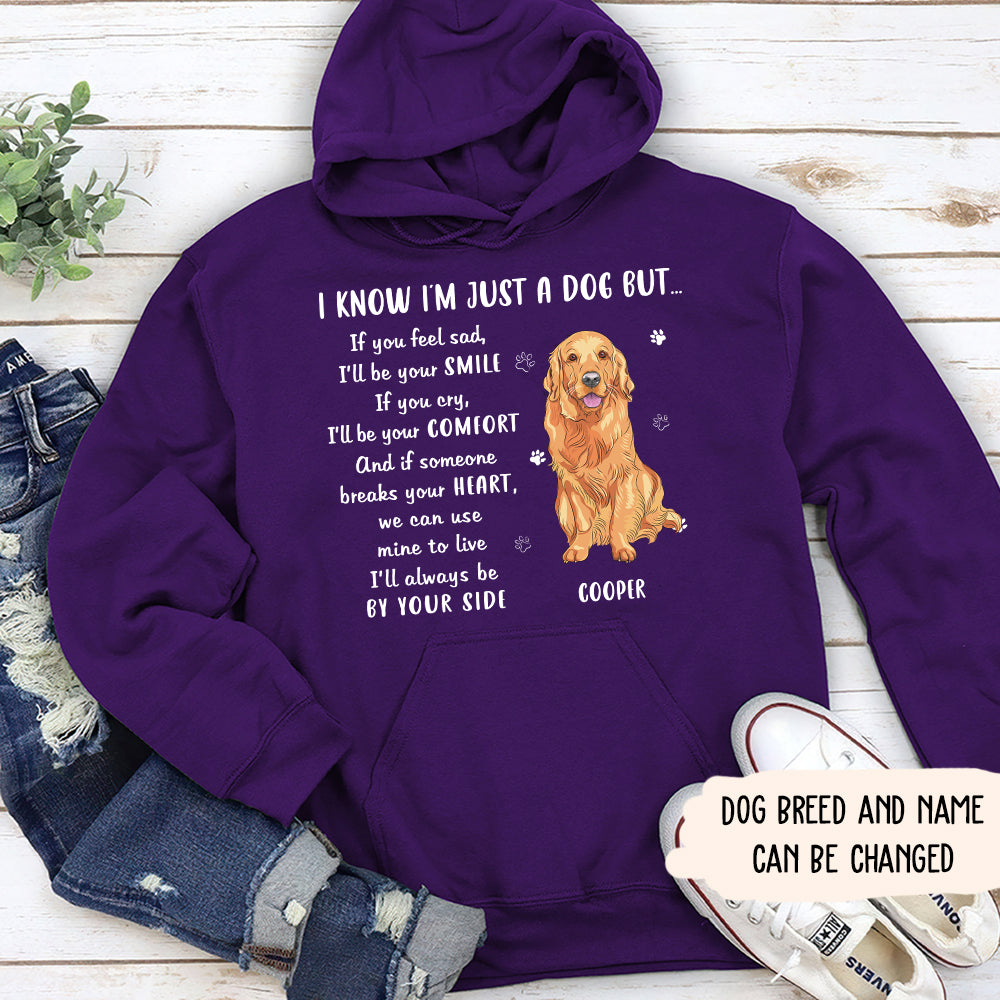 Personalized 'By Your Side' Custom Hoodie - Ideal Gift for Pet Lovers