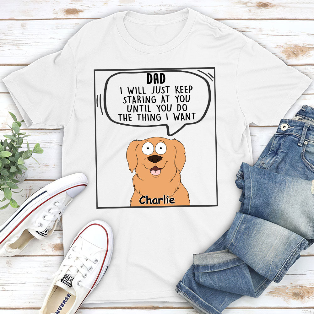 Personalized Unisex T-shirt: Ideal Gift for Pet Lovers