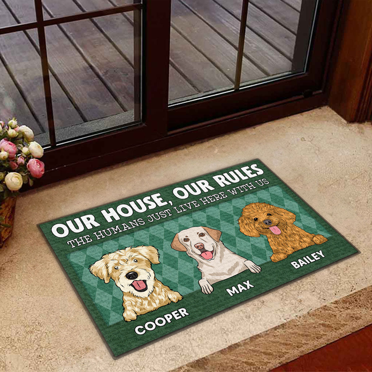 Personalized Pet Picture Doormat - The Ultimate Welcome for Pet Lovers