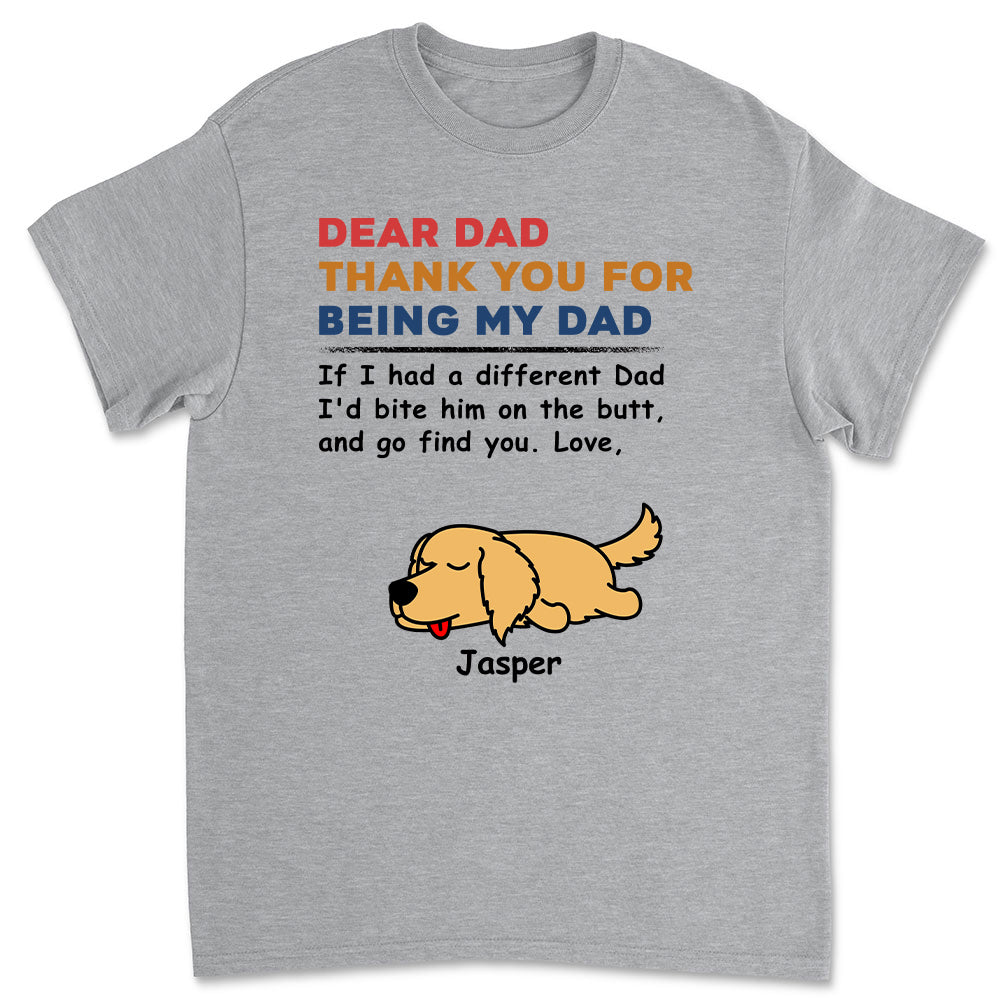 Bite The Butt - Customizable Unisex Pet Lover's T-shirt