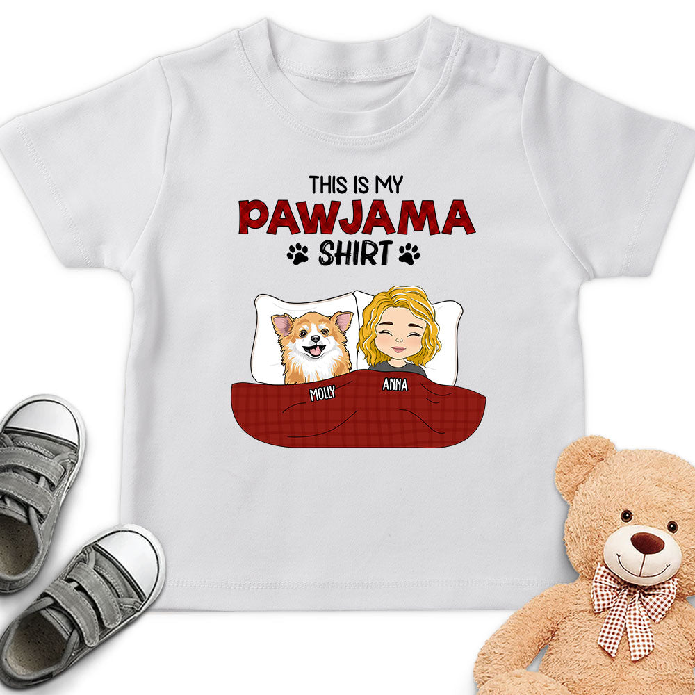 Personalized Pawjama Youth T-shirt - Ideal Gift for Pet Lovers