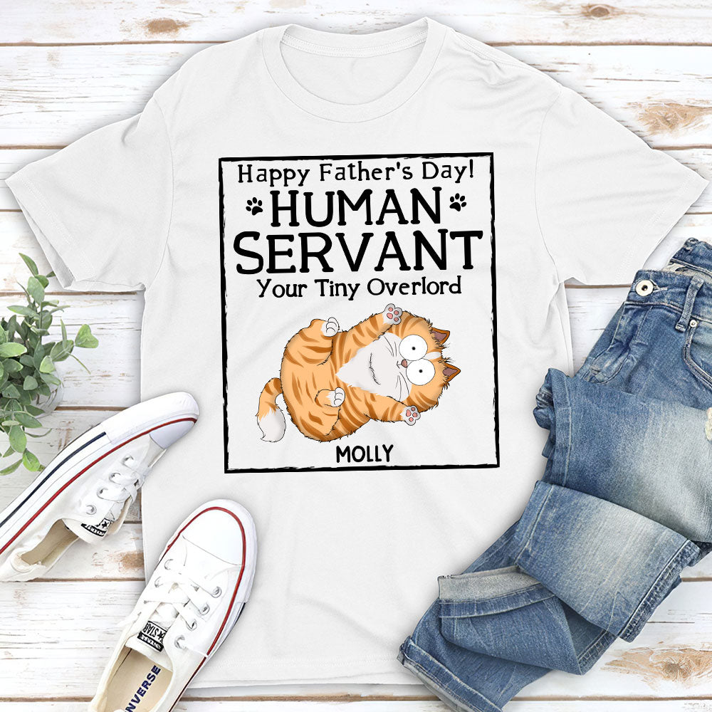 Your Overlords - Customizable Unisex Personalized T - shirt for Pet Lovers